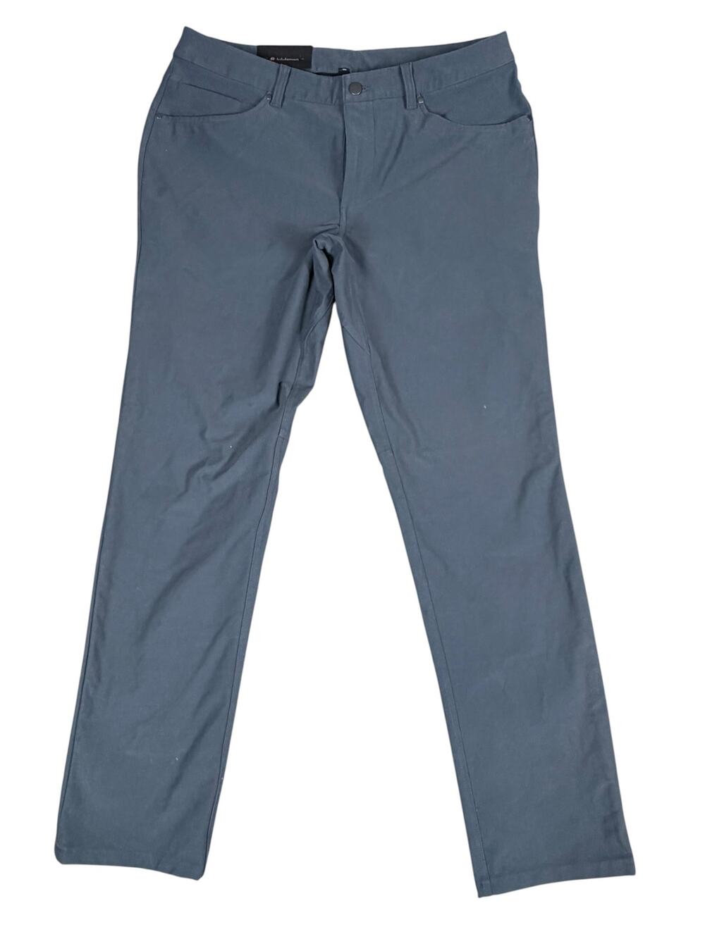 lululemon ABC Pant Classic Men's 34x32 New Blue Gray Utilitech LM5ABPS